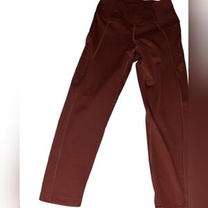 Girlfriend Collective Leggings Rust XS EUC